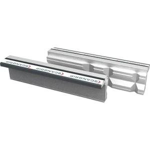 SCANGRIP Prismen-Magnet-Schraubstockbacken, Aluminium, 1 Paar, Backenbreite 140 mm