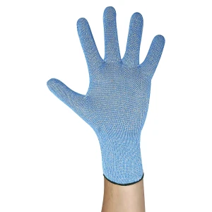 Schnittschutzhandschuhe, lebensmittelecht, blau, VE 6 Stk, Größe 6 (XS) kaiserkraft