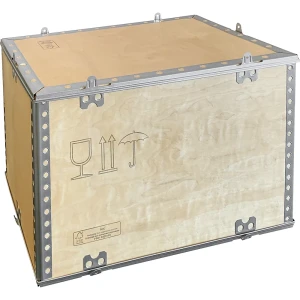 ratioform Caixa dobrável de madeira padrão , sem patins, CxLxA exterior 600 x 400 x 400 mm, a partir de 20 unid., Caixa dobrável de madeira padrão,