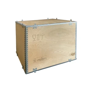 ratioform Holzfaltkiste Standard, ohne Kufen, Außen-LxBxH 800 x 600 x 600 mm