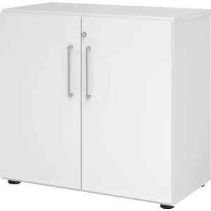 VERA-ZWO - Büroschrank, HxBxT 748 x 800 x 420 mm, 1 Fachboden, weiß kaiserkraft