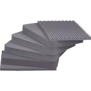 eurokraft pro PU-Würfelschaumstoff, für 68/73-l-Aluboxen, nachrüstbar