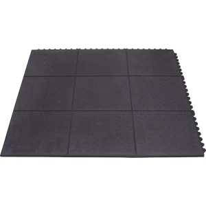 Miltex Industrie-Arbeitsplatzmatte, Industriematte Yoga Solid Basic, 900 x 900 mm, geschlossene Oberfläche