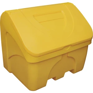 eurokraft basic Streugutbehälter, Inhalt 400 l, gelb, ab 3 Stk