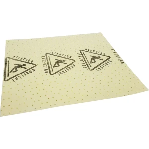 BASIC Bindevlies, Tücher mit Warndruck, für Chemikalien, 500 x 400 mm, VE 100 Stk, ab 3 VE kaiserkraft