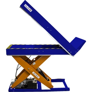 Edmolift Hub-Neigetisch LTT 750, Plattform- LxB 1200 x 550 mm, Tragfähigkeit 750 kg