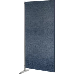 Stellwandsystem, HxBxT 1750 x 800 x 450 mm, Textil-Element, blau kaiserkraft