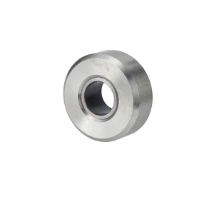 kaiserkraft Roda em aço inoxidável, Ø 40 x 17 mm, para mesa de elevação rotativa, Roda em aço inoxidável, Ø 40 x 17 mm, para mesa de elevação