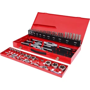 KS Tools HSS Gewindeschneidwerkzeug-Satz, 54 Teile, Industriekassette