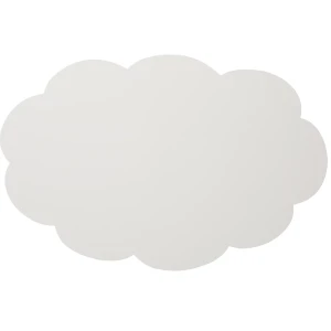 Chameleon Design-Whiteboard, emailliert, THOUGHTS - Wolke, BxH 880 x 580 mm, weiß