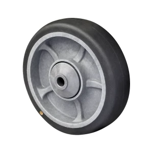 kaiserkraft Roda em TPE com jante de PP, ESD, rolamento de esferas, Ø da roda x largura 160 x 40 mm, Roda em TPE com jante de PP, ESD, rolamento de