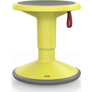 interstuhl Multihocker UP, höhenverstellbar 375 - 490 mm, zitronengelb