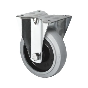 Elastik-Reifen auf PA-Felge, Rad-Ø x Breite 160 x 46 mm, Bockrolle kaiserkraft