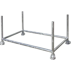Eichinger Armação para empilhamento , CxLxA 1200 x 1030 x 910 mm, com 1 tubo transversal, galvanizado, Armação para empilhamento, CxLxA 1200 x 1030 x