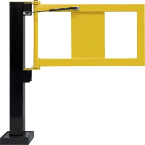 Black Bull Porta com mola de pressão para gradeamento , CxLxA 30 x 905 x 520 mm, amarelo, Porta com mola de pressão para gradeamento, CxLxA 30 x 905 x