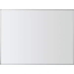 eurokraft basic Whiteboard, Stahlblech, lackiert, BxH 900 x 600 mm