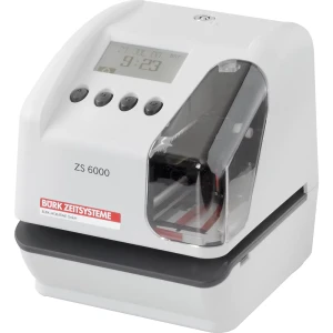 kaiserkraft Impressora de hora/data/texto ZS 6000, AxLxP 181 x 156 x 179 mm, cinzento claro/cinzento escuro, Impressora de hora/data/texto ZS 6000,