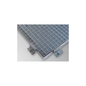 LaCont Fixador de margem para cuba plana , galvanizado, LxP 100 x 30 mm, Fixador de margem para cuba plana, galvanizado, LxP 100 x 30 mm. Para fixar