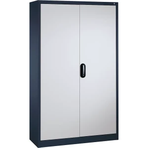 C+P ACURADO Universalschrank, BxT 1200 x 500 mm, schwarzgrau / weißalu