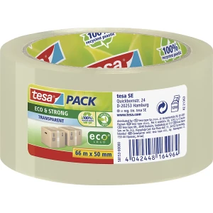 tesa Fita de embalar em PP , pack® Eco & Strong, embalagem com 36 rolos, transparente, largura da fita 50 mm, Fita de embalar em PP, pack® Eco &