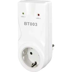 kaiserkraft Tomada intermédia BT003, recetor de radiofrequência, para termóstato de radiofrequência, Tomada intermédia BT003, recetor de