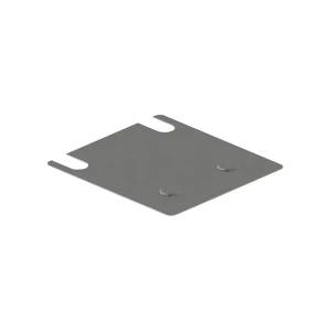 eurokraft pro Unterlegblech PH-UB, LxB 120 x 130 mm, VE 1 Stk, Stärke 3 mm