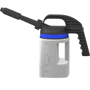 kaiserkraft Almotolia de enchimento universal em PE LubriFlex, com 2 bicos, volume 2 l, Almotolia de enchimento universal em PE LubriFlex, com 2
