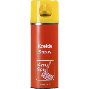Kreidespray, Inhalt 400 ml, VE 6 Stk, gelb, ab 5 VE kaiserkraft