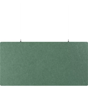 eurokraft basic Placa acústica para teto, feltro em PET , AxL 600 x 1200 mm, forma retangular, petróleo, a partir de 10 unid., Placa acústica para