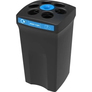kaiserkraft Coletor de copos EnviroCup, capacidade 100 l, com marcação azul, a partir de 5 unid., Coletor de copos EnviroCup, capacidade 100 l, com