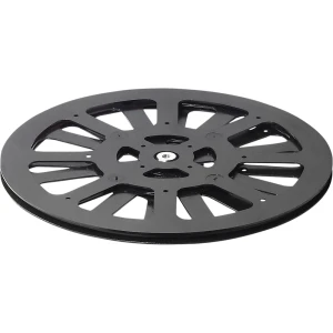 kaiserkraft Coroa rotativa, plástico, para uso ligeiro, Ø 302 mm, capacidade de carga 150 kg, a partir de 4 unid., Coroa rotativa, plástico, para uso