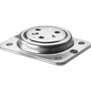 kaiserkraft Rolamento axial de esferas, galvanizado, 138 x 109 mm, capacidade de carga 600 kg, a partir de 2 unid., Rolamento axial de esferas,