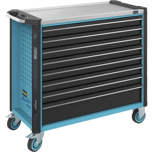 HAZET Werkzeugwagen ASSISTENT 179NXL / NXXL, Breite x Tiefe x Höhe 1133 x 518 x 1020 mm, 8 Schubladen