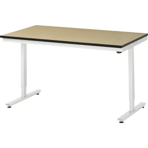 RAU Arbeitstisch, elektrisch höhenverstellbar - Tragkraft 150 kg, MDF-Platte, Höhe 720 - 1120 mm, BxT 1500 x 800 mm