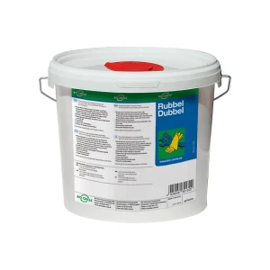Bio-Circle Feuchte Putztücher Rubbel-Dubbel, für Hände/Oberflächen, 90 Tücher, fusselfrei, 250 x 320 mm