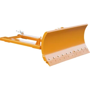 eurokraft pro Schneeschieber für Gabelstapler, mit Federklappschare, Schildbreite 1500 mm