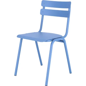 Outdoor-Stuhl ONE, VE 4 Stk, fernblau kaiserkraft