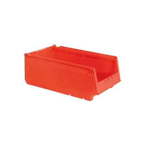 Regalkasten, aus Recycling-PP, LxBxH 400 x 230 x 150 mm, rot, VE 14 Stk kaiserkraft
