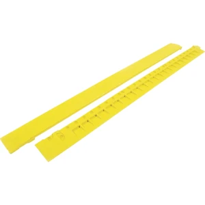 COBA Rebordo de acesso , amarelo, com entalhes, Rebordo de acesso, amarelo, com entalhes. Rebordos de acesso em borracha de nitril amarela,