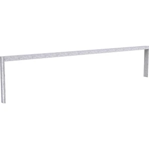 PROCITY Arco de encosto para motociclos , para encastrar em betão, galvanizado a fogo, Arco de encosto para motociclos, para encastrar em betão,