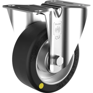Wicke ESD-Elastikgummi-Reifen, Rad-Ø x Breite 125 x 40 mm, Tragfähigkeit 250 kg, Bockrolle