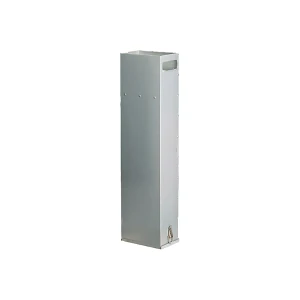 Probbax Inneneimer aus Stahl, für Aschersäule 12,5 l, grau