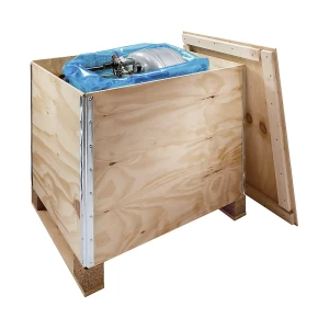ratioform Holzfaltkiste Premium, mit Kufen, Außen-LxBxH 600 x 400 x 520 mm, ab 10 Stk