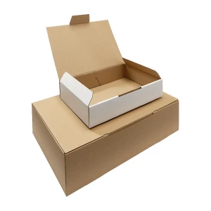 ratioform economy Klappschachtel, 1-teilig, Innen 430 x 310 x 70 mm, A3, braun, Palette mit VE 1050 Stk