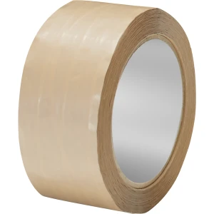 ratioform PVC-Packband Das Beste, 55 µm, fadenverstärkt, VE 6 Rollen, braun, Bandbreite 50 mm, Palette mit VE 1800 Stk