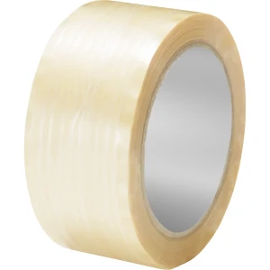 ratioform PVC-Packband Das Beste, 55 µm, fadenverstärkt, VE 6 Rollen, transparent, Bandbreite 50 mm, ab 10 VE
