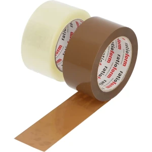 ratioform flow PP-Packband ratioTape, Länge 100 m, VE 6 Rollen, transparent, Bandbreite 50 mm, ab 10 VE
