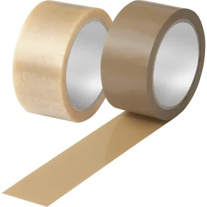 ratioform PVC-Packband TOP, Stärke 65 µm, VE 6 Rollen, transparent, Bandbreite 50 mm, ab 10 VE