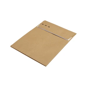 ratioform flow Faltentasche, Kraftpapier, retourengeeignet, LxB 353 x 250 mm, VE 100 Stk