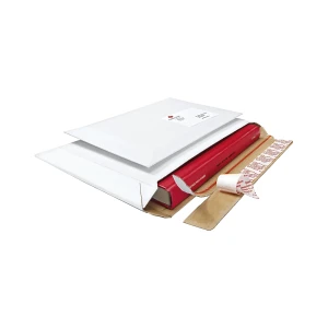 ratioform flow Versandtaschen besonders stabil, Kantenschutz, Seitenöffnung, VE 100 Stk, Innen-LxB 520 x 375 mm